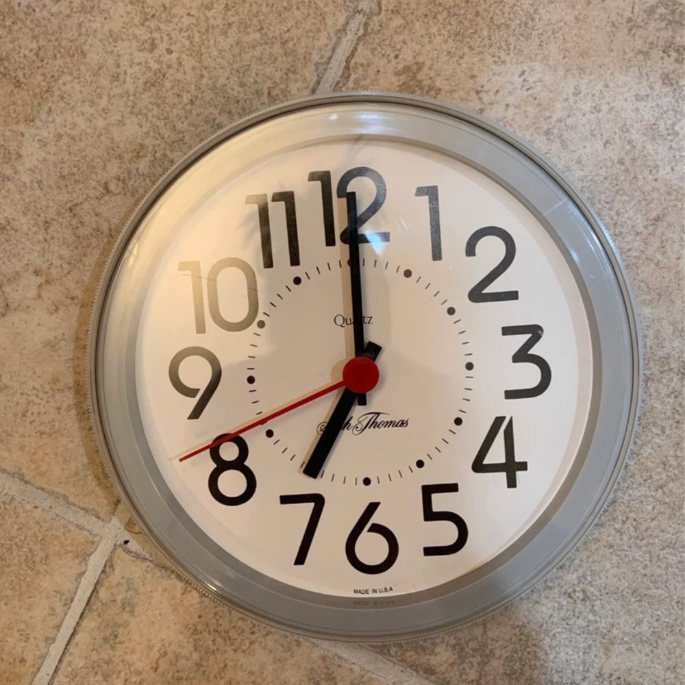 Vintage Seth Thomas wall clock